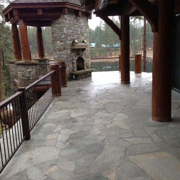 Riverfront Log Home Restoration