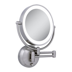 Wall Mounted Makeup Mirrors articulating arm wall mirrors | houzz Wall Mounted Makeup Mirrors articulating arm wall mirrors | houzz