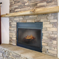 Stiletto Zero Clearance Fireplace Door Inside Fit - Fireplace Accessories