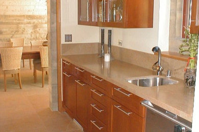 Minimalist kitchen photo in Los Angeles