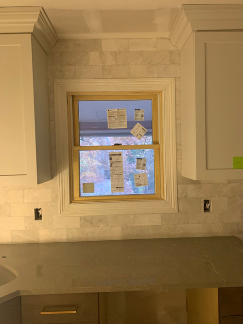 Is this marble backsplash ok?