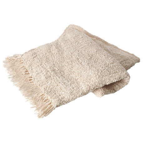 Capri Hand Woven Cotton Throw 50 X 70in.