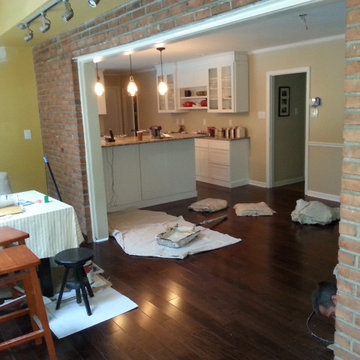 Stacy M Custom Kitchen Flooring + Bump out