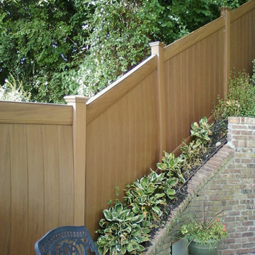 Woodgrain Vinyl Fences & Gates