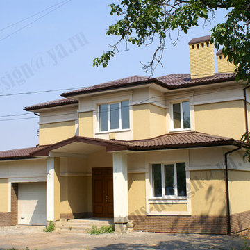 Small mediterrean residential - finishing exterior