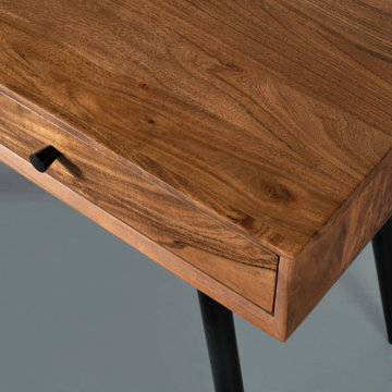 FOSTER - Natural Rosewood Writing Desk