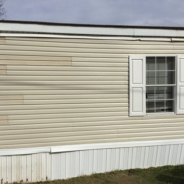 Mobile Home Exterior Refurbishment