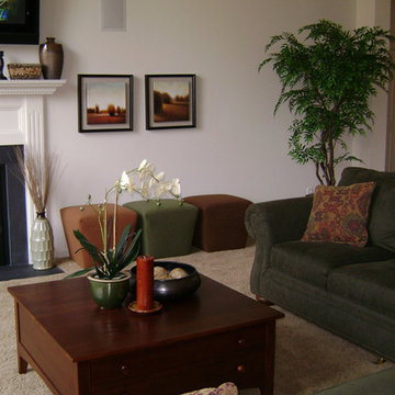 Transitional Family Rooms