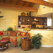 Living room carpeting