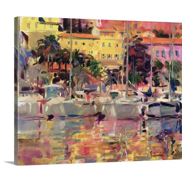 Golden Harbour Vista Wrapped Canvas Art Print, 30"x24"x1.5"