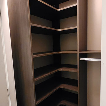 Multiple Closet Project in Vancouver British Columbia