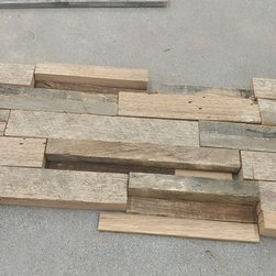 Back splash tile! Reclaimed barn wood tile. - Mosaic Tile