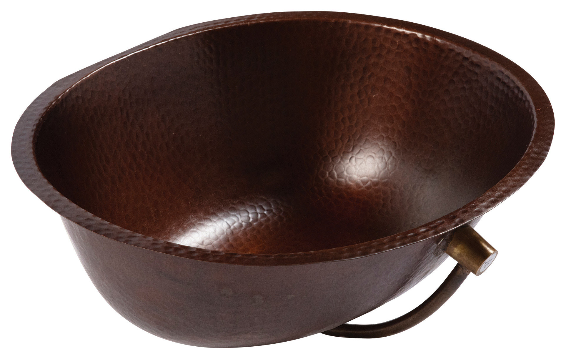 Freud 19" Undermount Bathroom Sink in Copper