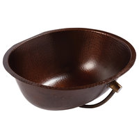 Freud 19" Undermount Bathroom Sink in Copper