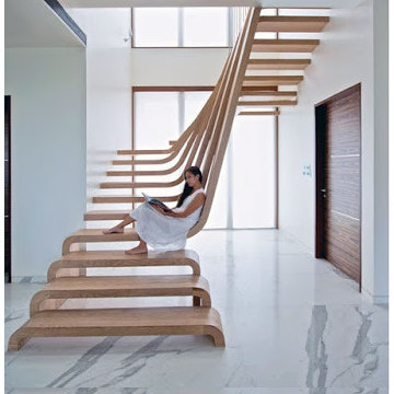 40 Trending modern staircase design ideas and stair handrails