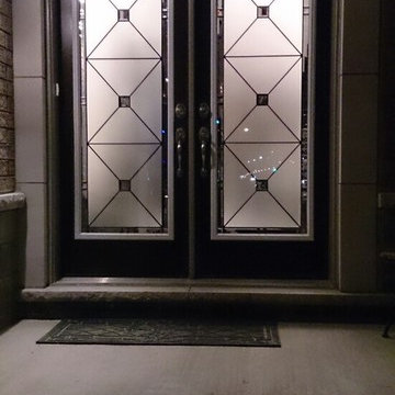 Wrought Iron Glass Door Inserts - Decorative Glass Door Inserts
