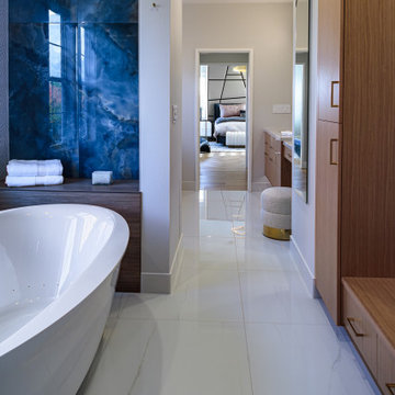 Award Winning - Elegant California Primary Bathroom