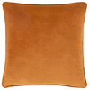 Safflower SAFF-7193 Pillow Cover, Burnt Orange, 18"x18", Pillow Cover Only