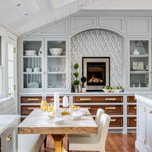Small Kitchen Fireplace Ideas