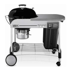 Weber - Weber Grill. Performer Platinum 22-1/2 in. Charcoal Grill in Black - Outdoor Grills