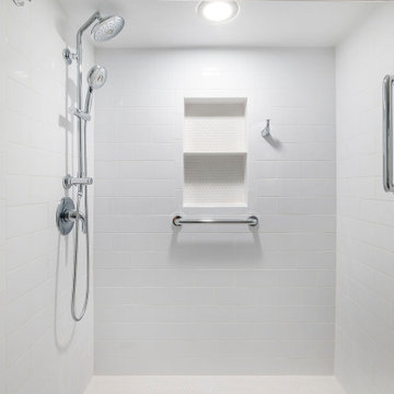 Condo Small Bathroom Remodel / Alexandria, VA