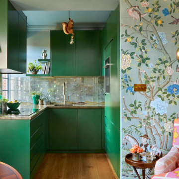 Unique kitchen and joinery design for Kensington apartment