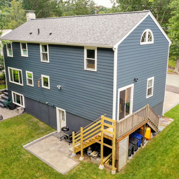 After - Composite Siding, Asphalt Roof & Marvin Windows in Quincy, MA 02169