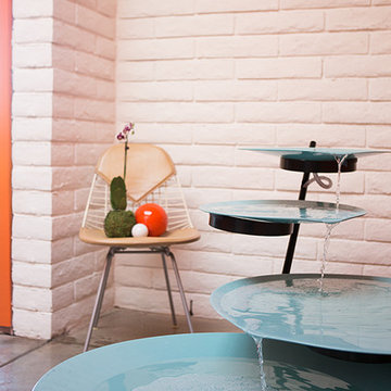 Midcentury Courtyard Design, La Jolla