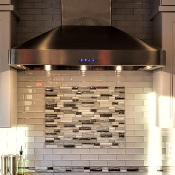 Galley Kitchen into Open Entertaining Space
