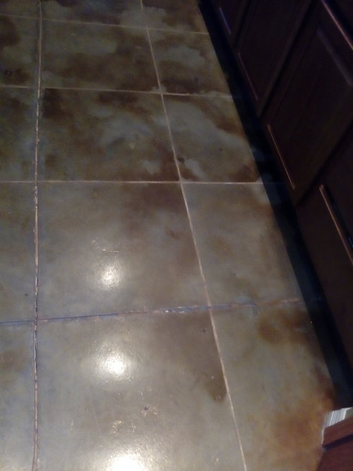 Acid Wash Residential Concrete Slab utilzing the correct PolyUrea