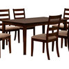 Homelegance Hale 60" Rectangular Dining Table, Medium Brown
