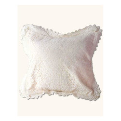 Lorraine Lace Pillow - Decorative Pillows