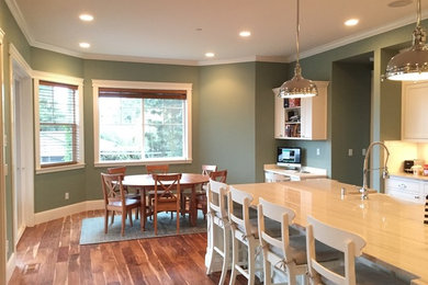 Inspiration for a craftsman kitchen remodel in Seattle