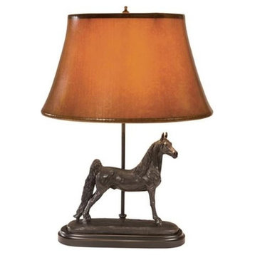 Sculpture Table Lamp Saddlebred Horse By Belden Hand Crafted