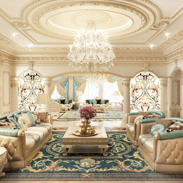 Arabic house design from LUXURY ANTONOVICH DESIGN