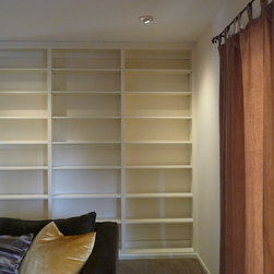 Built-in Bookcase - Display And Wall Shelves 