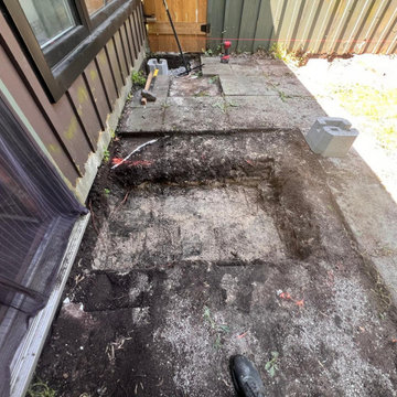 Custom Pressure-Treated Backyard Deck in Barrie, Ontario