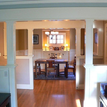 Plain & Fancy Built In Buffet