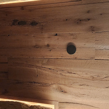 Custom Backlit Wood Ceiling