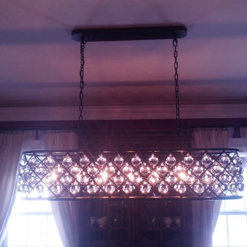 light fixtures.