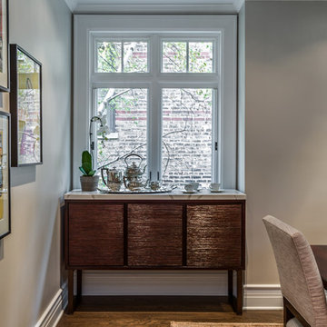 Chicago Lakewood Balmoral 1893 Farmhouse expands into contemporary living