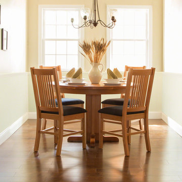 Mission Craftsman Inspired Dining Room