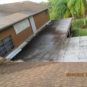 Shingle & Flat Roof Restoration Process