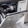 ZLINE 24" Tall Tub Dishwasher, DuraSnow With Stainless Steel Tub DWV-SN-24