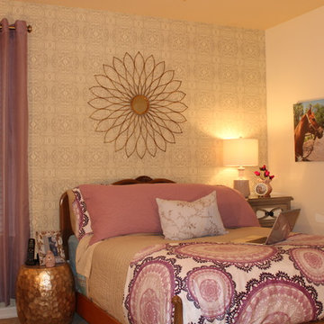 Saucon Valley Addition - Bedroom with a Bohemian Twist