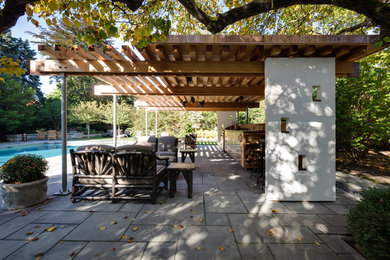 Example of a small trendy patio design in Milwaukee