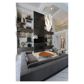 Project Sugarland Modern - Modern - Living Room - Houston - by ...