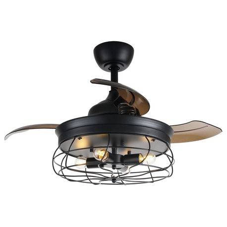 Industrial Ceiling Fan with Foldable Blades, 34