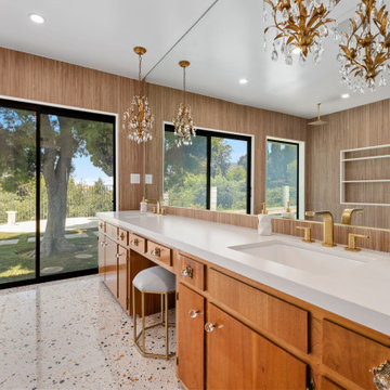Mid-Century Modern Luxury: Bathroom Remodels in Encino Hills