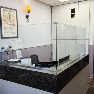 Hygienic Glass Dividers and Sneeze Guards